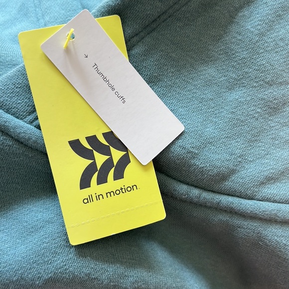 All in Motion™ Women's Fleece Hoodie - Jade - Picture 4 of 4